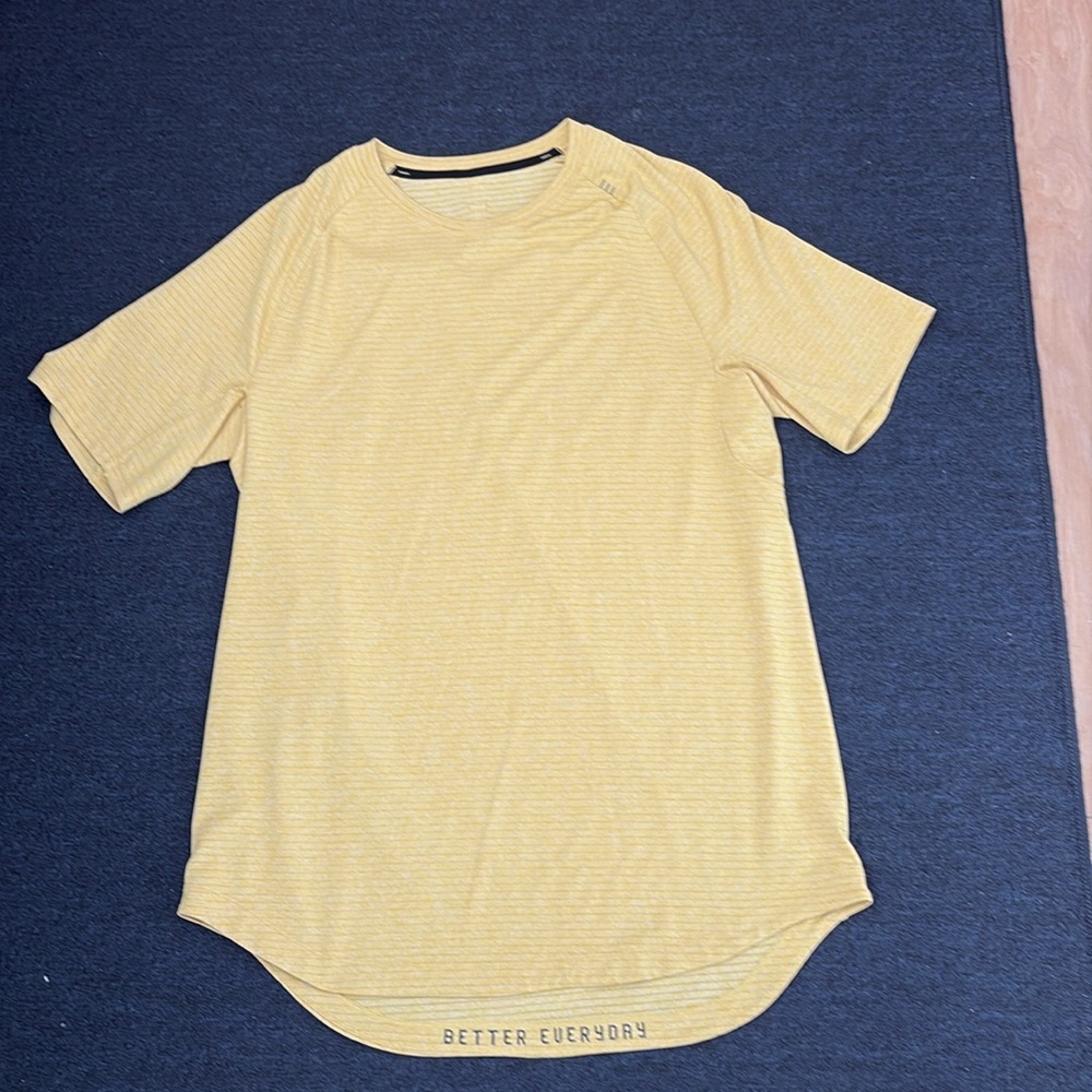 Mens Lululemon Short Sleeve Shirt